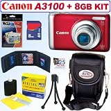 Canon PowerShot A3100IS 12.1 MP Digital Camera + 8GB Accessory Kit 61wvzOYbCoL. SL160 Canon PowerShot A3100IS 12.1 MP Digital Camera + 8GB Accessory Kit