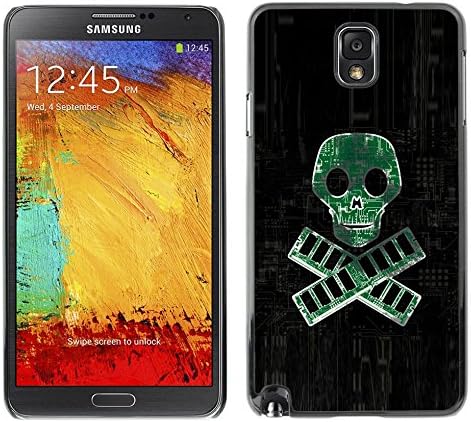 YiPhone /// Premium Slim Snap Back Case Cover Armor Shell - PC RAM Pirate - Geek Tech - Samsung Note 3 N9000