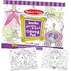 Melissa & Doug Princess & Fairy Jumbo Coloring Pad