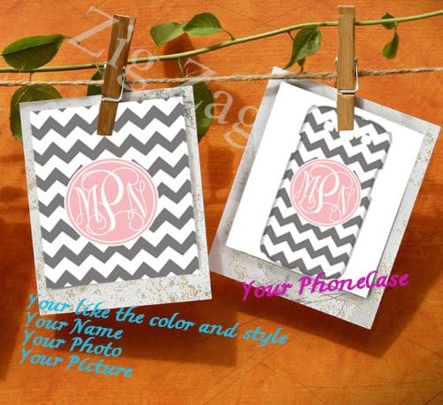 Zig Zag Pink Red Gradient Anchor Initials Personalized Design Customization Best Plastic Cover For Samsung Galaxy S4 Active I9295