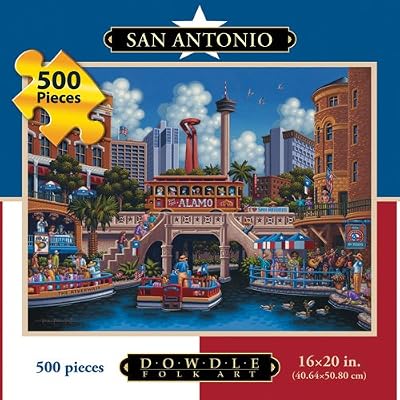 San Antonio 500pc 16x20 Jigsaw Puzzle by Eric Dowdle