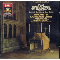 A SOLEMN MUSICK:FUNERAL MUSIC/PURCELL,CROFT,BACH,BLOW,HUMFREY,GREENE,BATTISHIL/ NEARY