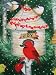 Wilmington Christmas All Spruced Up Birdhouse Fabric By the Yard