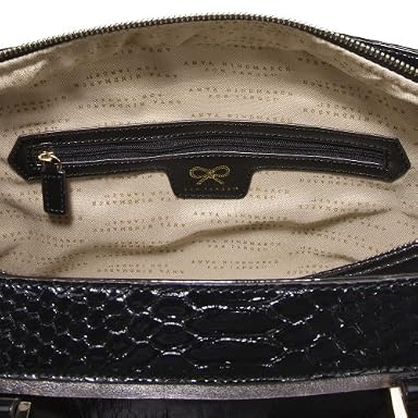 Anya Hindmarch® for Target® Medium Python Satchel - Black : Target from target.com