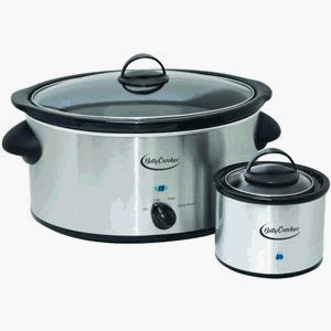 Click here to buy Betty Crocker Appliances BPL-530U Oval Slow Cooker.