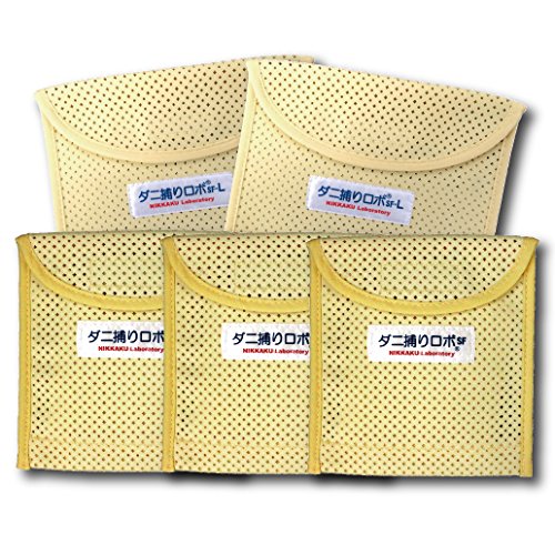 日革研究所 ダニ捕りロボ特選セット レギュラーサイズ3個、ラージサイズ2個