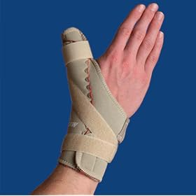 Thermoskin Thumb Support, Thumb Spica, Beige, Left