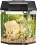 infactory Beleuchtetes Panorama-Aquarium "Hexagon" 19 Liter
