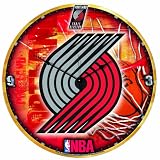 NBA Portland Trail Blazers 18-Inch High Definition Clock