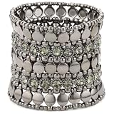Leslie Danzis Gunmetal And Black Diamond Stret