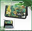 RAINFOREST ANIMALS Checkbooks Cover Cotton with WATERPROOF LINING!