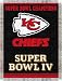 Northwest Kansas City Chiefs Super Bowl IV Commerative Throw