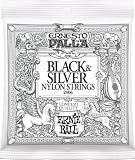 Ernie Ball 2406 Ernesto Palla Nylon Black & Silver Classical Acoustic Strings