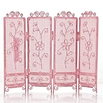 Pugster Pink Cute Earring Holder / Jewelry Stand In Screen Design