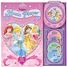 Disney Princess Music Player Story book set by 