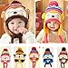 Knit Beanie Cap for Baby, Misaky Winter Warm Kids Girl Boy Ear Thick Hat (Hot Pink)