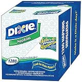 Dixie Paper Napkins 4X300-Count Packages(A Total of 1200 Napkins)