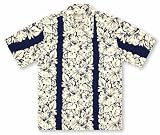 Kamehameha by Paradise Found Classic Hibiscus Tropical Hawaiian Aloha Shirt