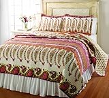IMAGE OF American Mills Bohemian Paisley Full/Queen Quilt Set
