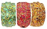 L.Erickson USA Bucol Scarf Headband - Kaleidoscope 100% Silk Charmeuse