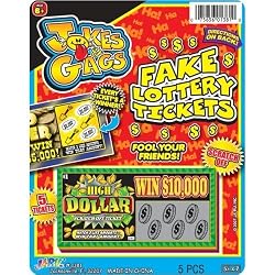 Ja-Ru J&G Fake Lottery Tickets