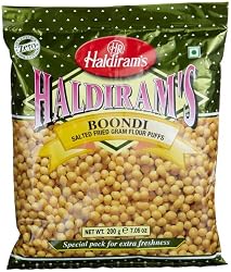 Haldiram Boondi, 7.06-Ounce Pouch (Pack of 5)