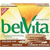 belVita Breakfast Biscuits, Golden Oat, 8.8 Ounce (Pack of 3)