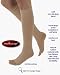 503C Calf Length Open Toe Sigvaris Cotton 30-40mmHg BeigeS1O_1