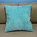 Solid Lake Blue Corn Kernels Pattern Polyester Throw Pillow Covers Pillowcase Sham Decor Cushion Slipcovers Square 17x17 Inch