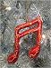 Red & Gold Jeweled Sixteenth Note Music Note Christmas Ornament #57756-BW