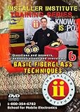 Installer Institute Training DVD 6 - Basic Fiberglass Techniques - 62 Min (INS-VIDEO6-N)