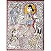 Asian Art Gallery Madhubani Folk Paintings for Wall Decoration Organic Color Paper 15 x 11 inches (seemadh020)