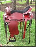 Hilason Treeless Western Barrel Racing Pleasure Trail Riding Saddle