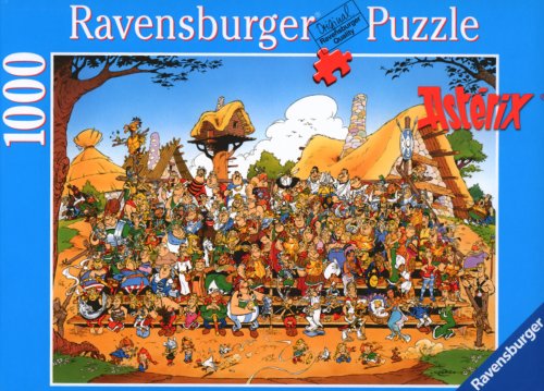 Childrens Toyshop  Spielwaren : Ravensburger Puzzle Asterix: Familienfoto: 1000 Teile