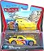 Disney Cars 2 Fahrzeug Race Jeff Gorvette - V2814