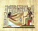 Egyptian Hieroglyphics Mummy Ancient Art Poster Print - 20" X 16"