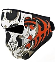 Automotive Parts and Accessories: New Snow Skiing Neoprene Face Motorcycle Biker Paintball Wrap Mask Skull Totem - Sports and AUTO Magic Mask