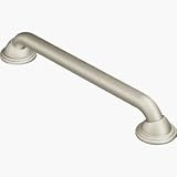 CSI Donner LR8724D2BN Securemount Brushed Nickel Designer Elite Grab Bar With Grip Pad