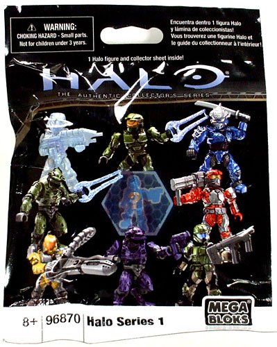 Mega Bloks Halo Hero Pack Series 1 Pk of 24 Mini Figures