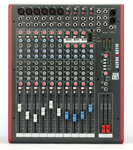 Allen and Heath AH-ZED-14 14-Channel Mixer with USB Interface