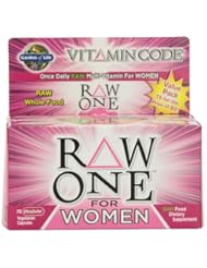 Garden of Life Vitamin Code Raw One for Women Nutritional Supplement, 75 Count