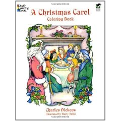 A Christmas Carol (Dover Holiday Coloring Book)