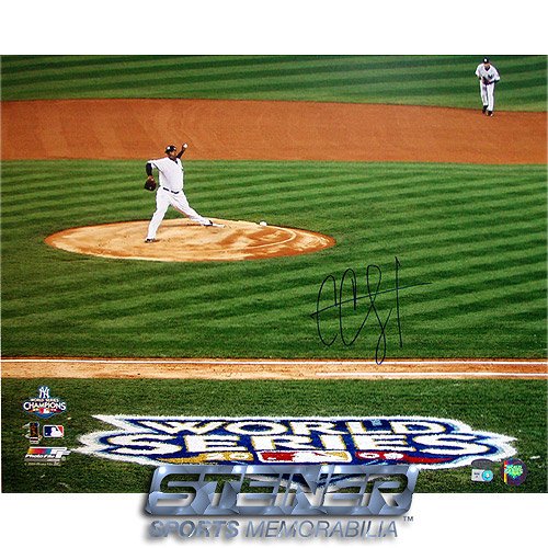Steiner Sports New York Yankees Cc Sabathia Autographed 2009 World Series 16X20 Photo