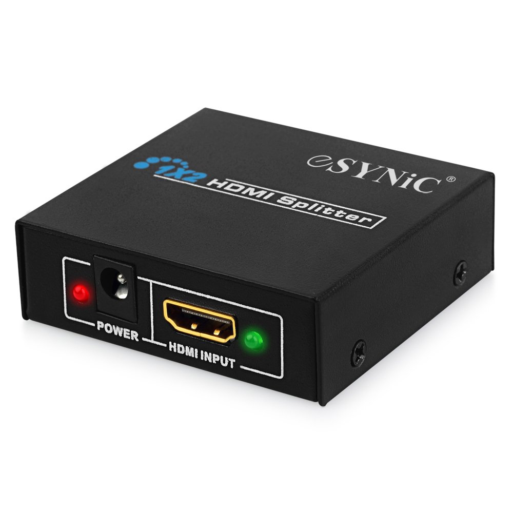ESYNiC HDP02 2 Way HDMI Splitter Amplifier Switch