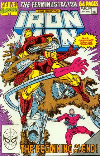 Iron Man Annual #11 1990 the Beginning of the End!