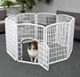 Iris CI-908 Indoor/Outdoor Plastic Pet Pen, 8 Panels