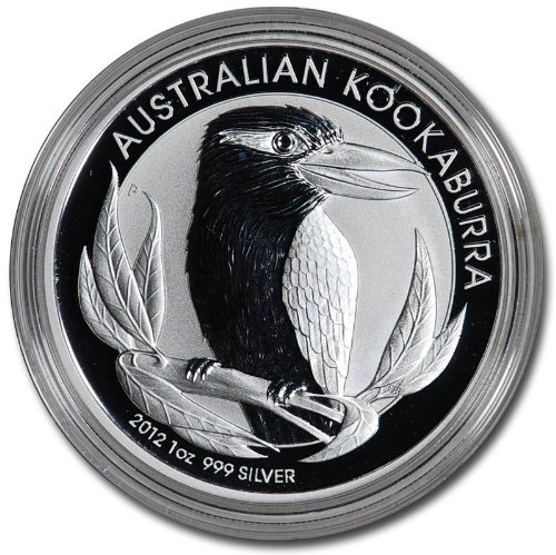 2012 Silver Austrailian Kookaburra 1 Ounce Coin-image