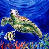 8 X 8 Art Tile - Turtle