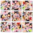 B Dazzle Ice Cream Scramble Squares 9 Piece Puzzle
