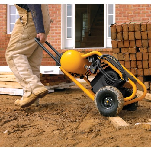 DEWALT D55146 4-1/2-Gallon 200-PSI Hand Carry Compressor with Wheels